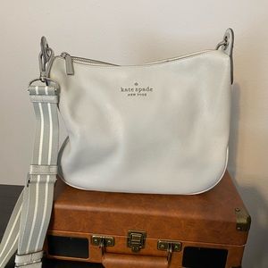 Kate Spade Light Gray Small Shoulder Bag
